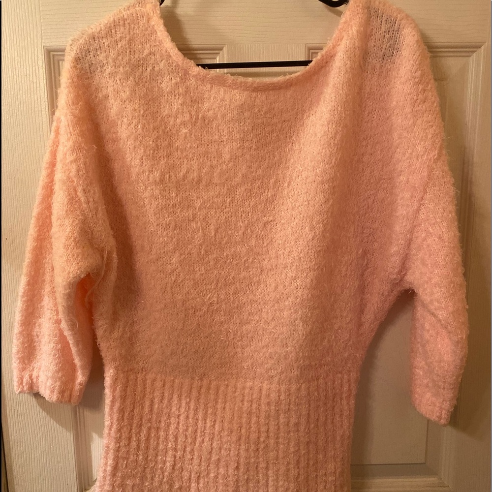 Women’s XL Omg Fuzzy Sweater like new!